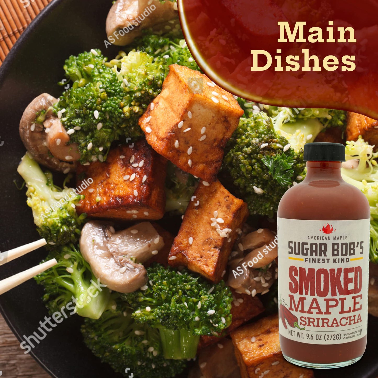 Vermont Smoked Maple Sriracha All Natural Hot Sauce - 8 FL OZ
