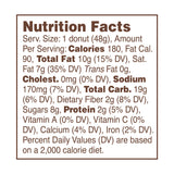 SOOZYS Cinnamon Sugar Donut, 1.7 OZ