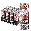 Bones Coffee Company Peppermint Mocha Latte Flavored Coffee, Medium Roast Ready To Drink Iced Coffee in Can, 11 Fl Oz Can (12 Pack)