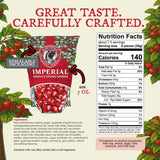 Cherry Republic Imperial Milk Chocolate Covered Cherries, 7 oz - Real Dried Michigan Chocolate Cherries Topped off with Red Cherry Confection