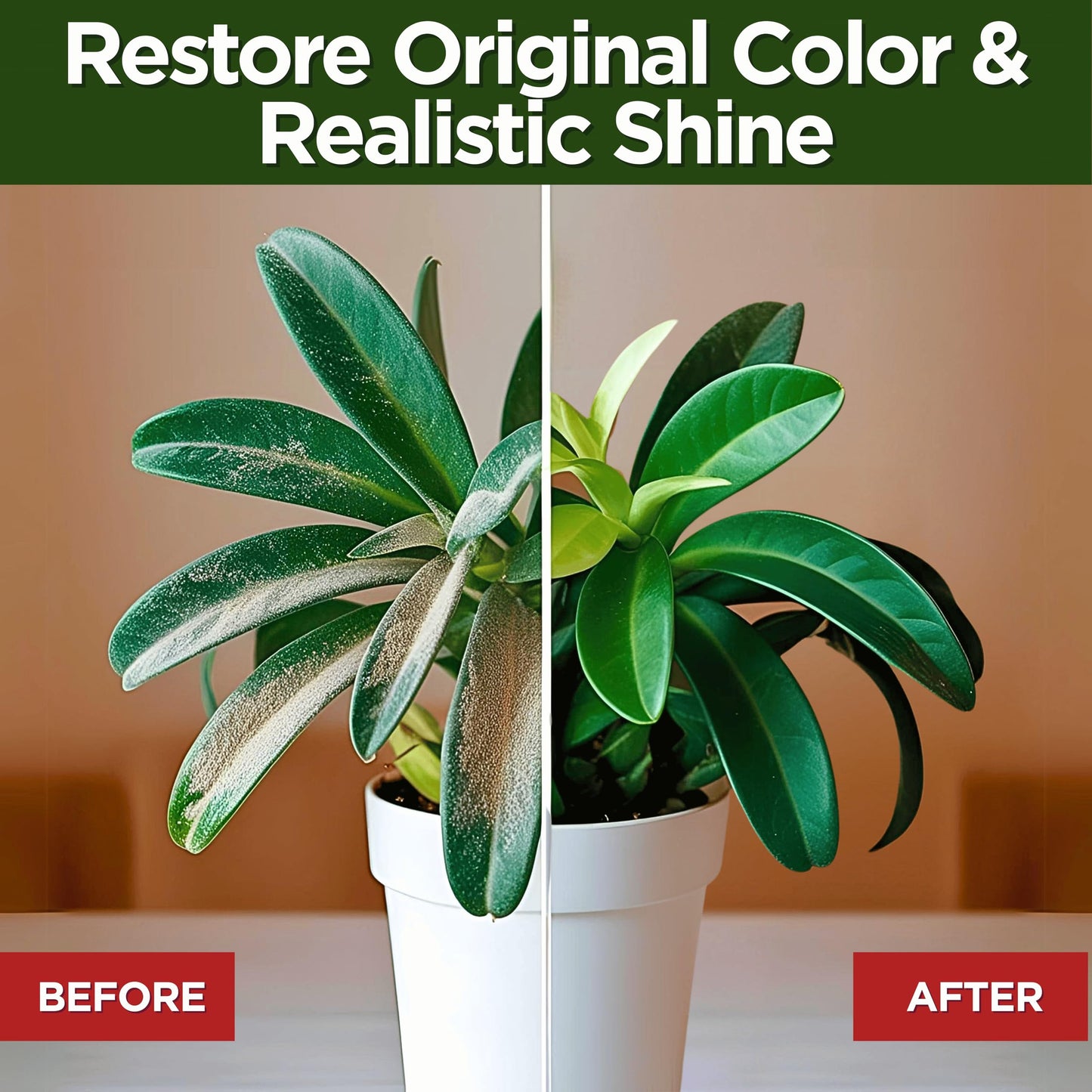 Sparkle Plenty Silk Sensation Artificial Flower & Plant Leaf Cleaner and Shine - Fake Flower Dusting Spray - Silk Plant Cleaner Spray No Wipe - Drip