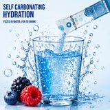 Bobelo Self Carbonating Hydration Packets | Low Calorie Drink Mix, Electrolytes Powder Packets | Keto Friendly, Sugar Free Water Enhancer | Soda