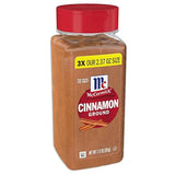 McCormick Ground Cinnamon, Non-GMO, Aged Up to 15 Years, Brings Rich Cinnamon Flavor to Savory & Sweet Recipes, 7.12 oz