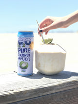 C2O Pure Coconut Water, 17.5 Fluid Ounce (Pack of 12)