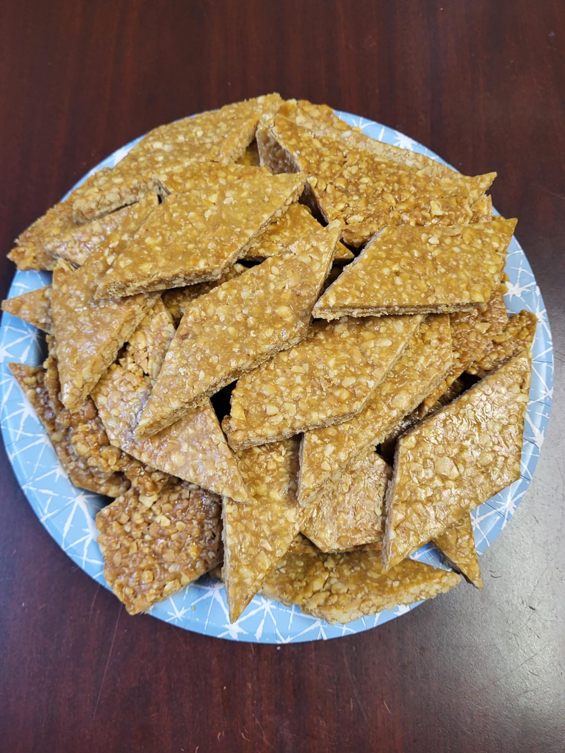 Nkatie Cake, Ghana Style Peanut Brittle 8 oz pack
