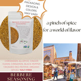 Berbere Ethiopian Organic Seasoning, Authentic African Cooking Spice Blend, The Spice Hut, 2 Ounce