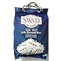 Swad XXL 1121 Sella Basmati Rice Parboiled Extra Long - 10 Pound