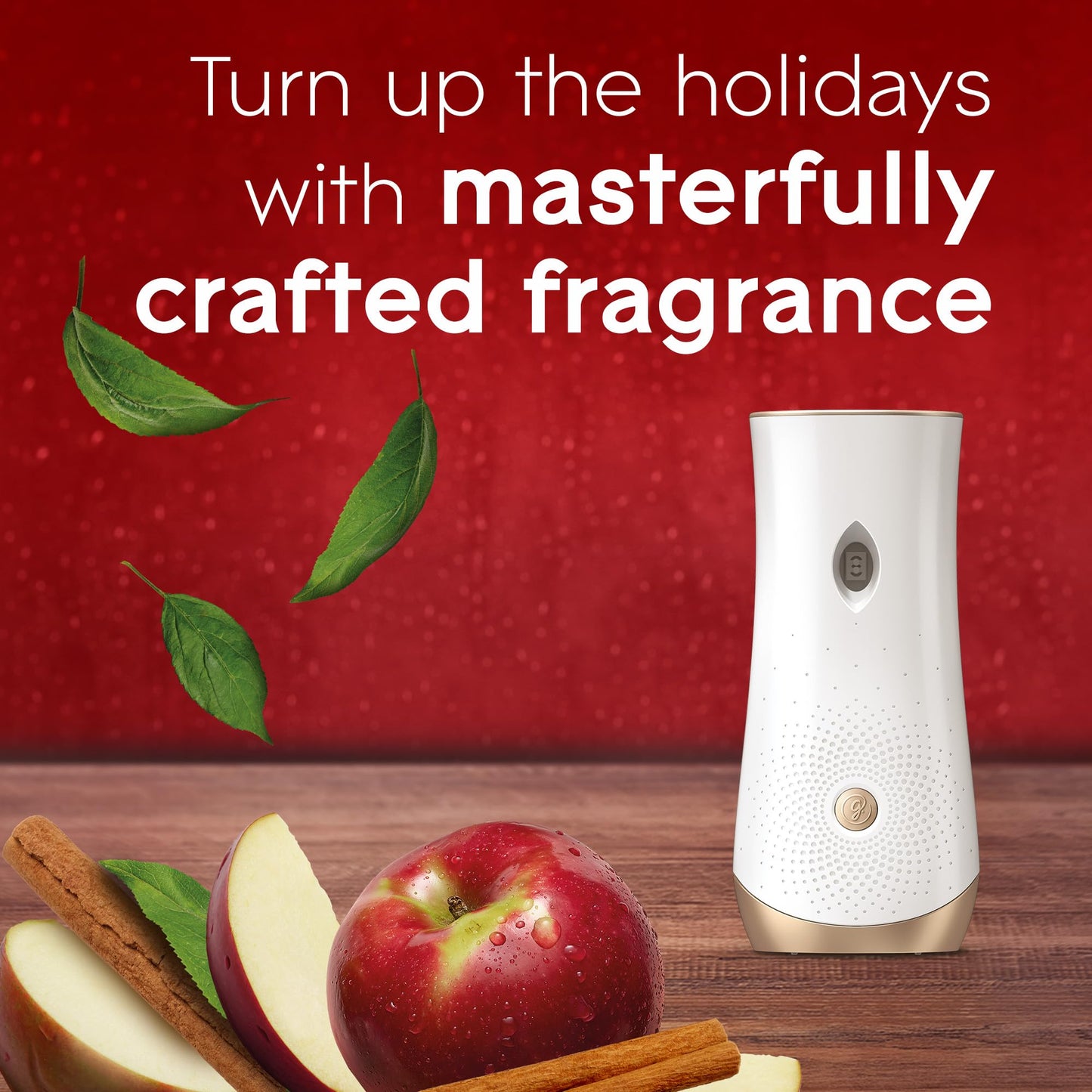 Glade Automatic Spray Refill, Air Freshener for Home and Bathroom, Autumn Spiced Apple, 6.2 Oz