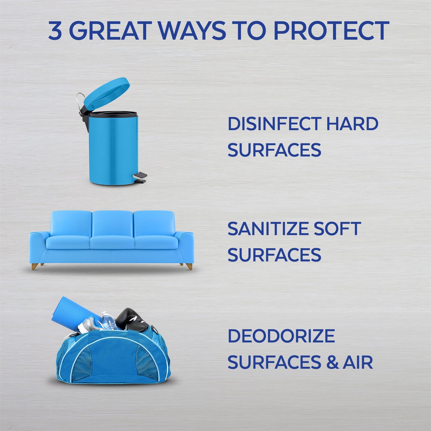 Lysol Professional Disinfectant Spray, Spring Waterfall, 19 oz (3 Pack)