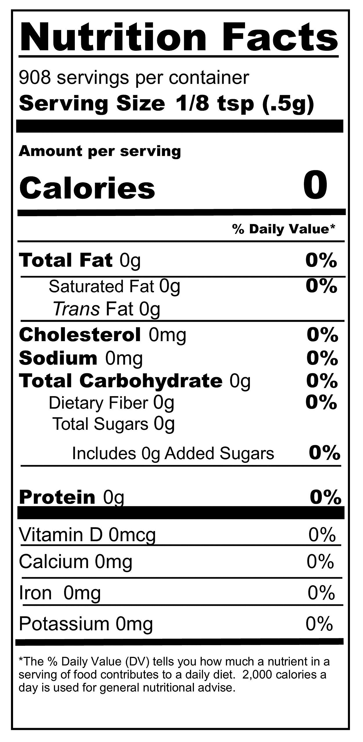 Beta Cyclodextrin - Food Grade 16 Ounces (454 Grams)