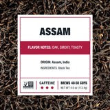 Tiesta Tea - Assam Black Tea, Loose Leaf, Single Origin Premium Black from India, High Caffeinated, Make Hot or Iced & Brews Up to 50 Cups, Pure