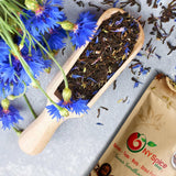 NY SPICE SHOP Dried Cornflower Petals - Corn Flower Blue Petal Edible Flowers - Centaurea Cyanus Dry Flower - Cornflowers Edible Flowers For Cocktails