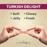 Eastanbul Turkish Delight, Turkish Delights Candy Assorted Flavor, 10.5oz