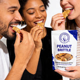 Granny's Confections Old Fashioned Handmade Peanut Brittle - 6oz Bag - Premium Gourmet Candy. Just Like Granny Made: Premium & Gourmet. Peanut Brittle