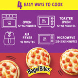 Bagel Bites Mini Pizza Bagel Frozen Snacks, 1 Box, for After-School and Late Night Snacking, Cheese and Pepperoni, No High-Fructose Corn Syrup and No