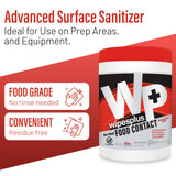 WIPESPLUS Cleaning Wipes All Purpose Food Contact - No Rinse, No Residue, Quick Dry Formula, Disinfecting Wipes For Restaurants, Foodservice, Schools