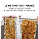 jlzzting Double-Sided Steel Wire Dishwashing Cloth Non-Scratch,Reusable,Heavy-Duty Cleaning Cloths for Kitchen, Sinks, Cookware (10)