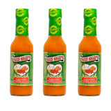 Marie Sharp’s Mild Habanero Pepper Sauce, 5 oz - Belizean Hot Sauce with a Gentle Kick - All-Natural, Gluten-Free | Pack of 3