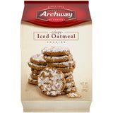 Archway Cookies, Crispy Iced Oatmeal Cookies, 12 Oz