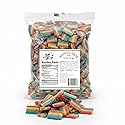 Halal Sour Mini Rainbow Belt Candy Bulk | 5-Pound of Fruity Sour Mini Strips, Colorful Belt Gummy Candy for Parties, Candy Buffets, Goodie Bags