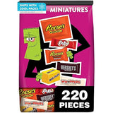 HERSHEY'S Assorted Milk Chocolate, 70.31 oz (220 Count)