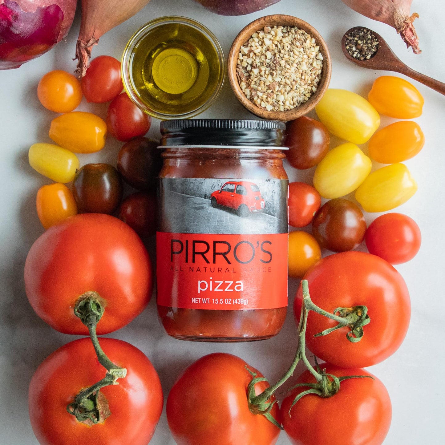 Pirro's Pizza, All Natural Sauce, 15.5 Ounce (Pack of 2)