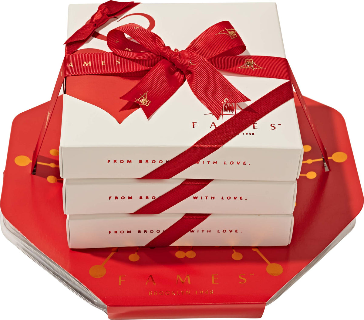 Holiday Chocolate Gift Set, Holiday Gift for Friends, Coworkers, Dairy Free.