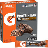 Gatorade Whey Protein Recover Bars Chocolate Chip, 2.8 Oz, 6 Ct