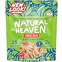 Natural Heaven Angel Hair Pasta, Hearts of Palm - Naturally Rich in Potassium, Low-Calorie Veggie Noodles, Keto & Gluten-Free Food, Vegan, 9 Oz Ea