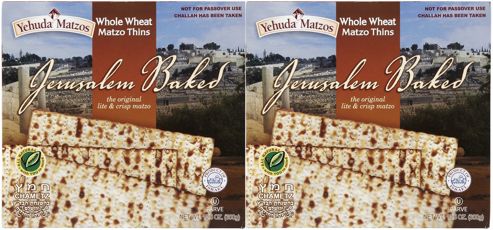 Yehuda Whole Wheat Matzo, 10.5 oz