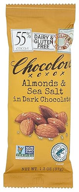 Chocolove Almonds & Sea Salt in Dark Chocolate Bar, 1.3 OZ