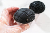 Bakerpan Premium Rolled Black Fondant for Cake Decorating, Vanilla Flavor - 4.4 Ounces (Made in USA)