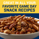 PLANTERS Lightly Salted Mix Nuts, Party Snacks, Plant-Based Protein, 15 Oz Canister
