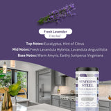 Therapy Stainless Steel Wipes, 30 Count (2 Pack) - Appliance Cleaner for Fridge, Dishwasher, Oven, Stove, Sink, Microwave, and More - Removes Smudges