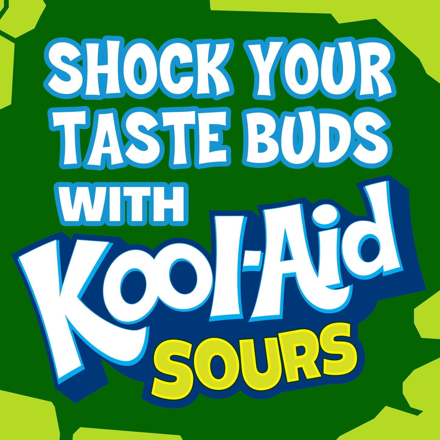 Kool-Aid Sours Artificially Flavored Drink, 10 Pouches, for On-the-Go Hydration, Frostbite, Sour Candy Flavor, No Artificial Dyes, 6 oz