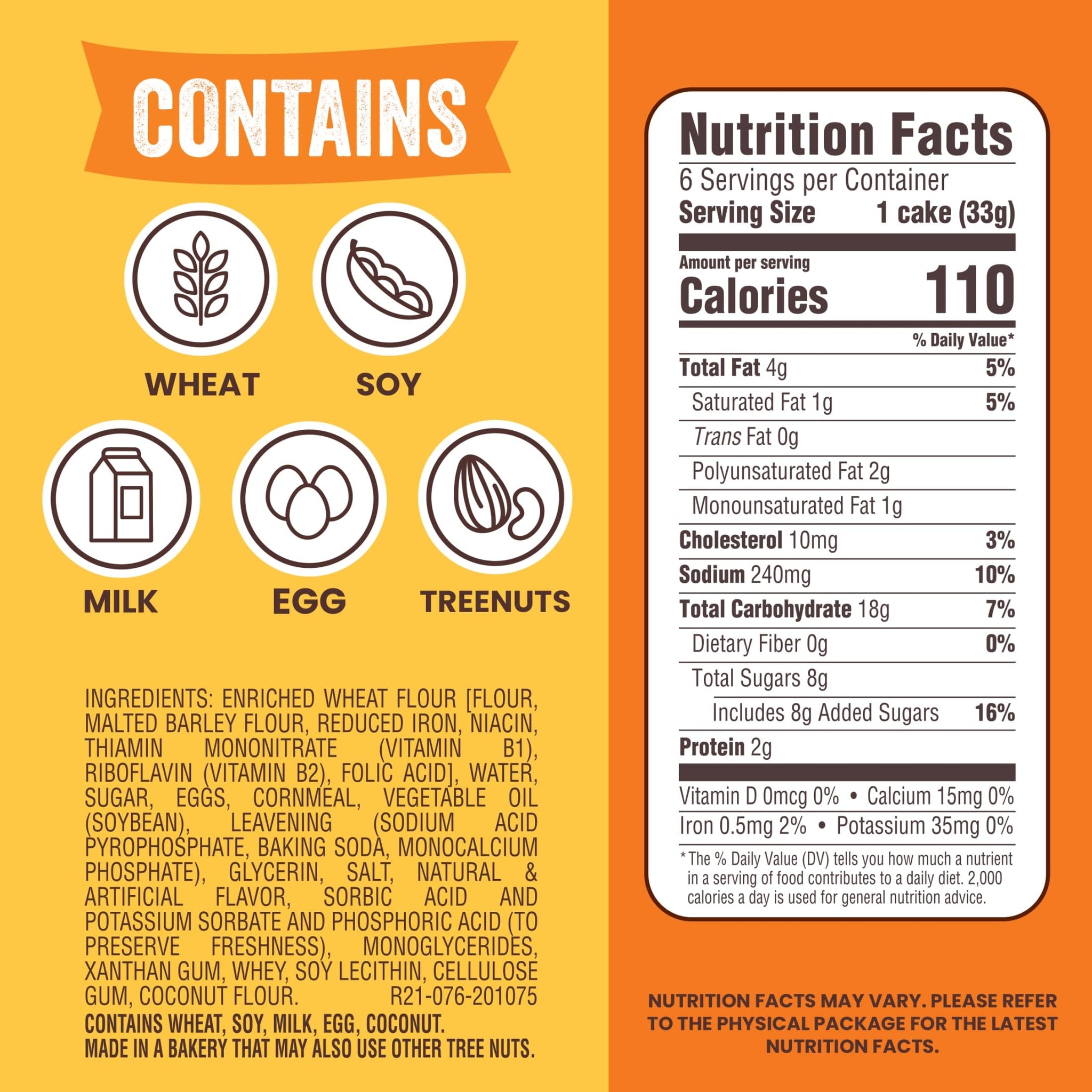 Thomas' Toast-R-Cakes, Corn, 6 Count, 7 Oz Package