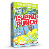 Wyler’s Light Island Punch Singles To Go, Lemon Lime Paradise, 1 box with 10 counts.
