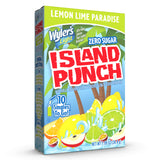 Wyler’s Light Island Punch Singles To Go, Lemon Lime Paradise, 1 box with 10 counts.