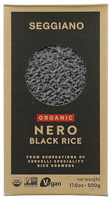 Seggiano, Rice Black Nerone Organic, 18 Ounce