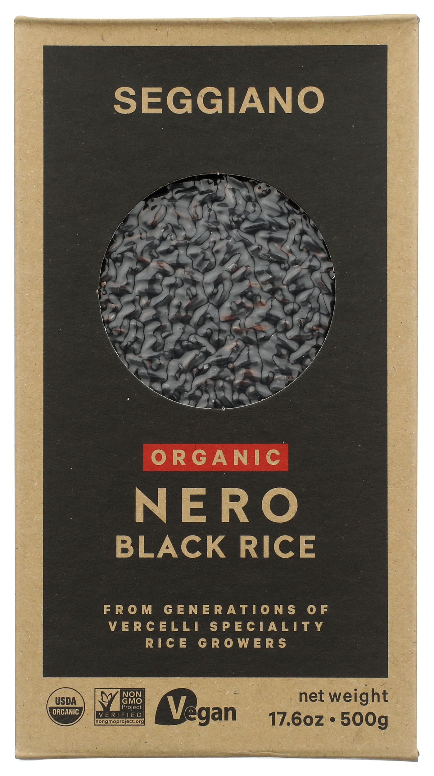 Seggiano, Rice Black Nerone Organic, 18 Ounce