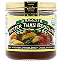Better Than Bouillon Organic Vegetable Base, Made from Seasoned & Concentrated Vegetables, Organic & Vegan, Makes 9.5 Quarts of Broth, 8 OZ Jar