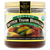 Better Than Bouillon Organic Vegetable Base, Made from Seasoned & Concentrated Vegetables, Organic & Vegan, Makes 9.5 Quarts of Broth, 8 OZ Jar