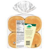 Anzio & Sons Kaiser Rolls, 8 count, (2.0 oz each), White Hamburger Buns, 16 oz Bag