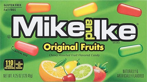 Mike and Ike Original Fruits Candy 4.25 oz