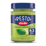 Barilla Creamy Genovese Pesto with Italian Basil Pasta Sauce and Spread