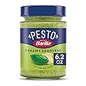 Barilla Creamy Genovese Pesto with Italian Basil Pasta Sauce and Spread