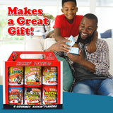 ASS KICKIN’ Spicy Hot Peanuts - Variety Pack 4.25oz 6 Pack - Ultimate Spicy Gourmet Gift Peanuts - Try if you dare!
