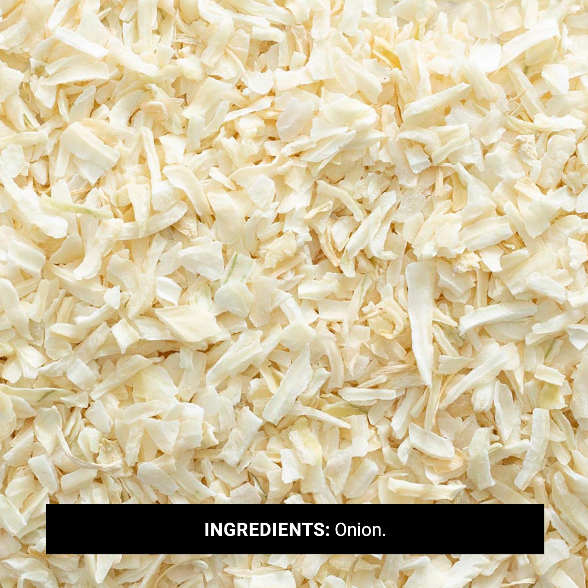 Frontier Chopped Onion, 1 Pound, Dried & Chopped Sweet White Onion, Kosher, Sustainably Grown
