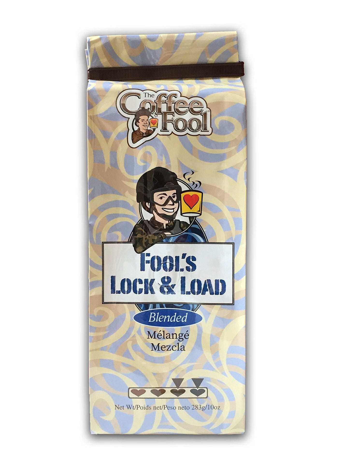 Coffee Fools Strong Drip Grind Medium Roast Arabica Whole Bean Coffee