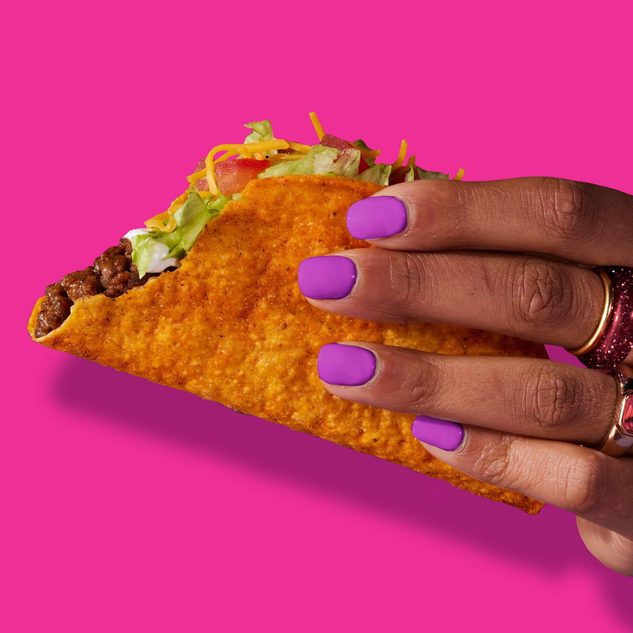 Taco Bell Hot Seasoned Flavor Crunchy Taco Shells, 12 ct, 4.8 oz Box